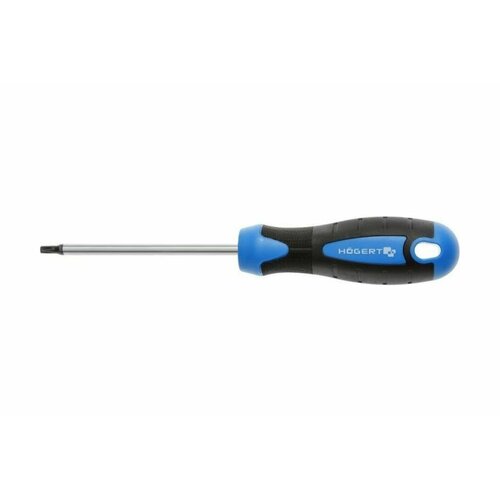 Отвертка HOEGERT TECHNIK TORX T10, 100 мм, сталь S2 HT1S053