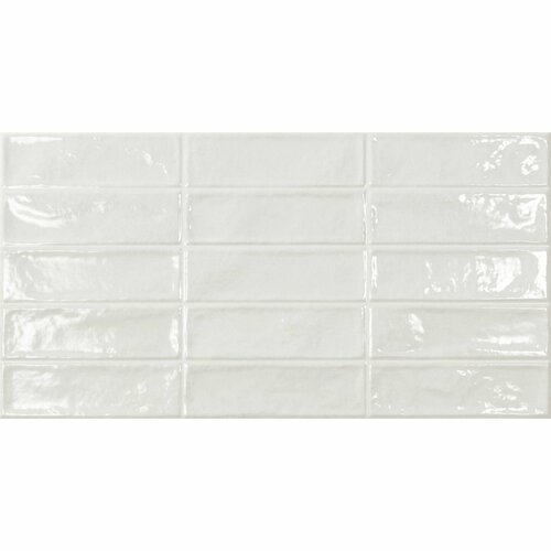 Настенная плитка Ecoceramic Pool White 31,6x60 см (1.52 м2) плитка ecoceramic harlequin blue 7x28 см