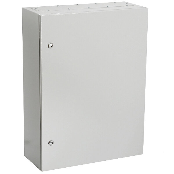 Шкаф IP65 800х600х250мм светло-серый с монтажной платой 6-027 элма ОЩН6825