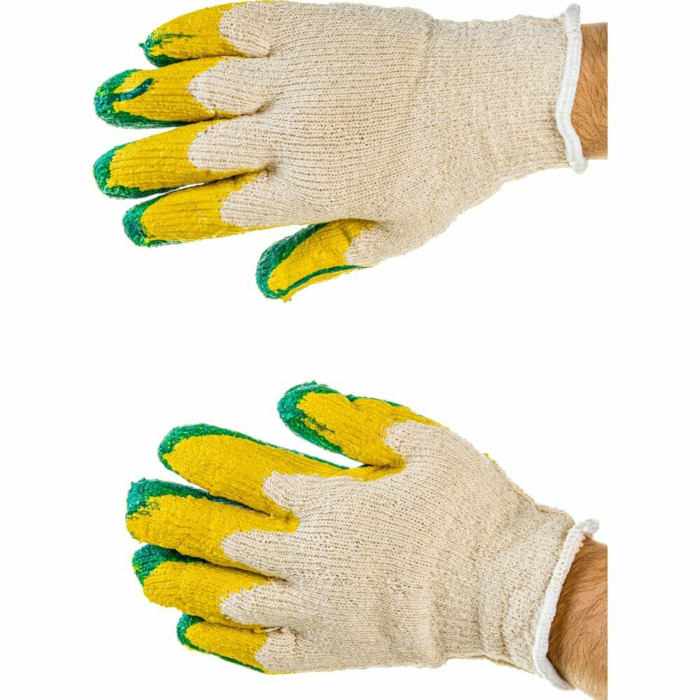 Gigant перчатки с двойным латексным обливом утепленные 10 пар GHG-07-1