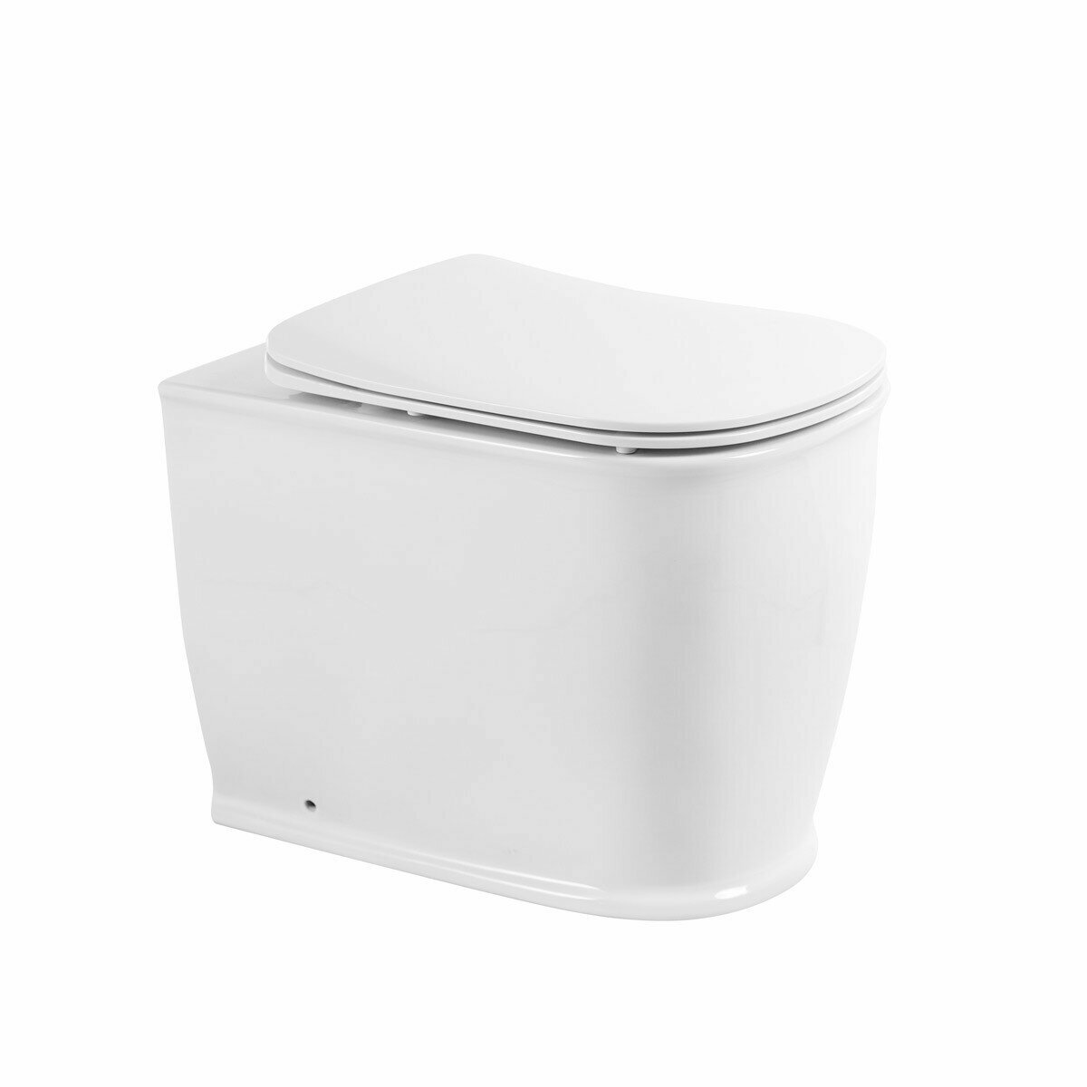 фото Унитаз приставной BelBagno Prado безободковый BB10150CB/BB10150SC