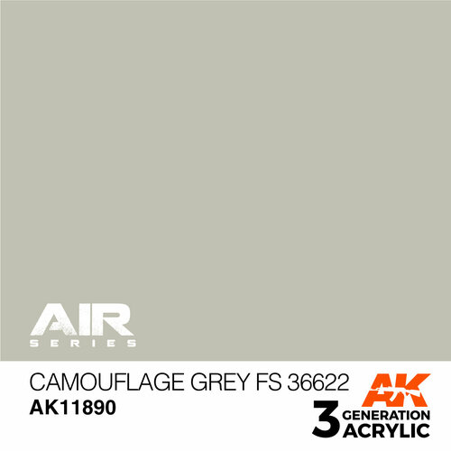 AK11890 Краска акриловая 3Gen Camouflage Grey FS 36622