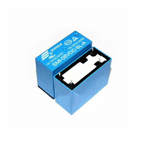 Реле 05V 10A SMI-05VDC-SL-А smi 05v 12v 24vdc sl a sl c sl 2 5a direct current songle relay