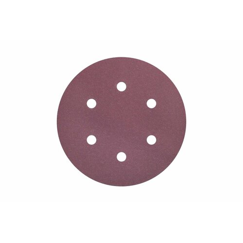 Круг шлифовальный на липучке siaspeed 1950 (5+1 шт; 150 мм; 6 отверстий; P80) sia Abrasives ss6-150-6-080