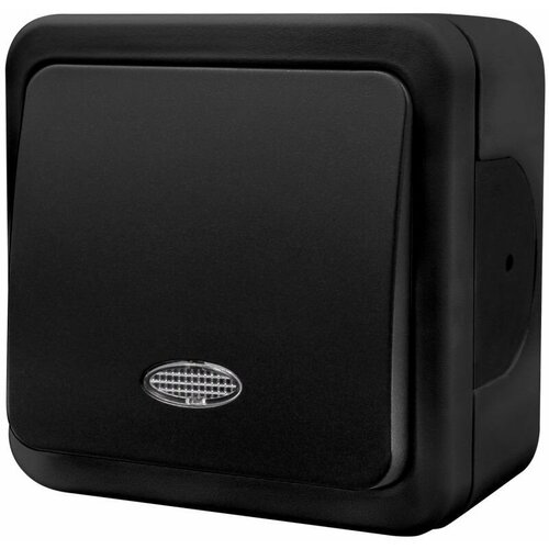 NE-AD MULTIMA выкл. OУ 1 кл. черный (инд.) (Турция) 92-53-01-I (арт. 849416)