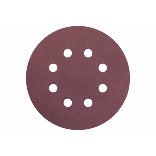 Круг шлифовальный на липучке siaspeed 1950 (5+1 шт; 125 мм; 8 отверстий; P120) sia Abrasives ss6-125-8-120