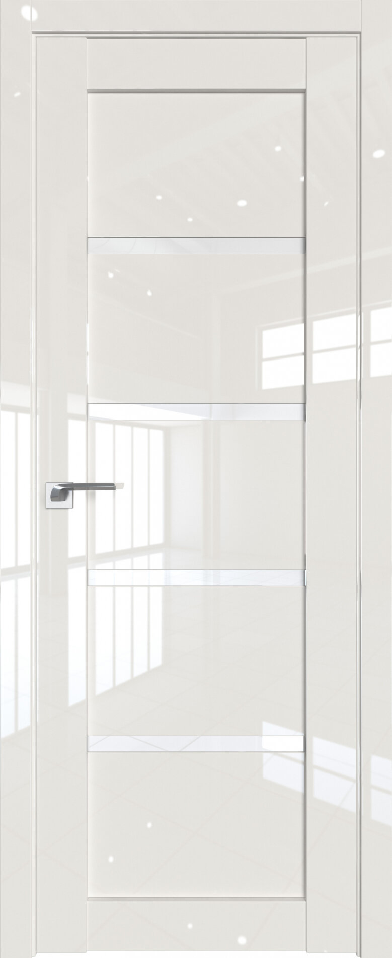 фото Profil Doors Межкомнатная дверь Profil Doors 2.09L магнолия глянец