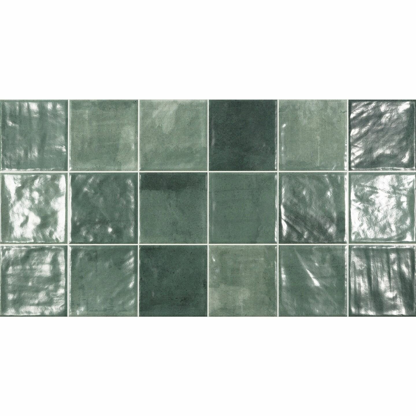 Настенная плитка Ecoceramic (Экокерамик) Cool Green 316x60 см (1.52 м2)