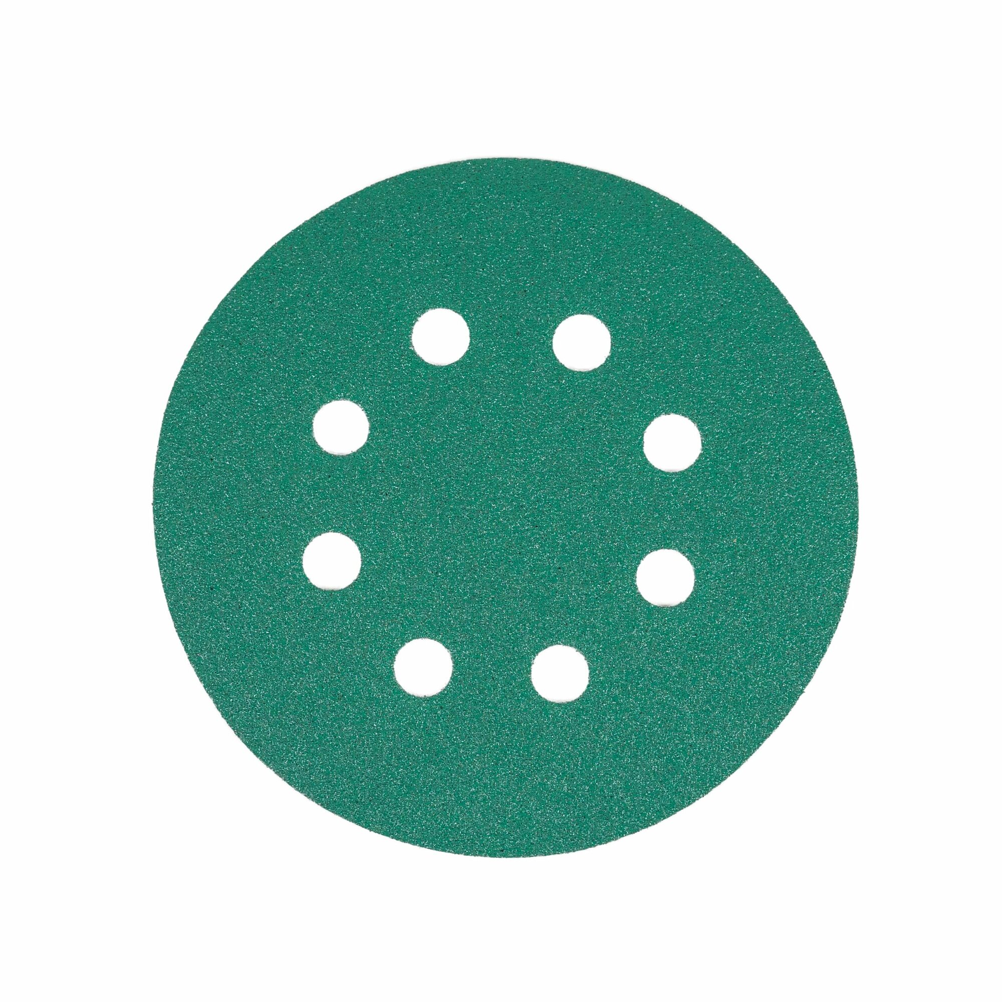 Круг шлифовальный (сухая d125мм 8отв.) P800 (VX-Green)