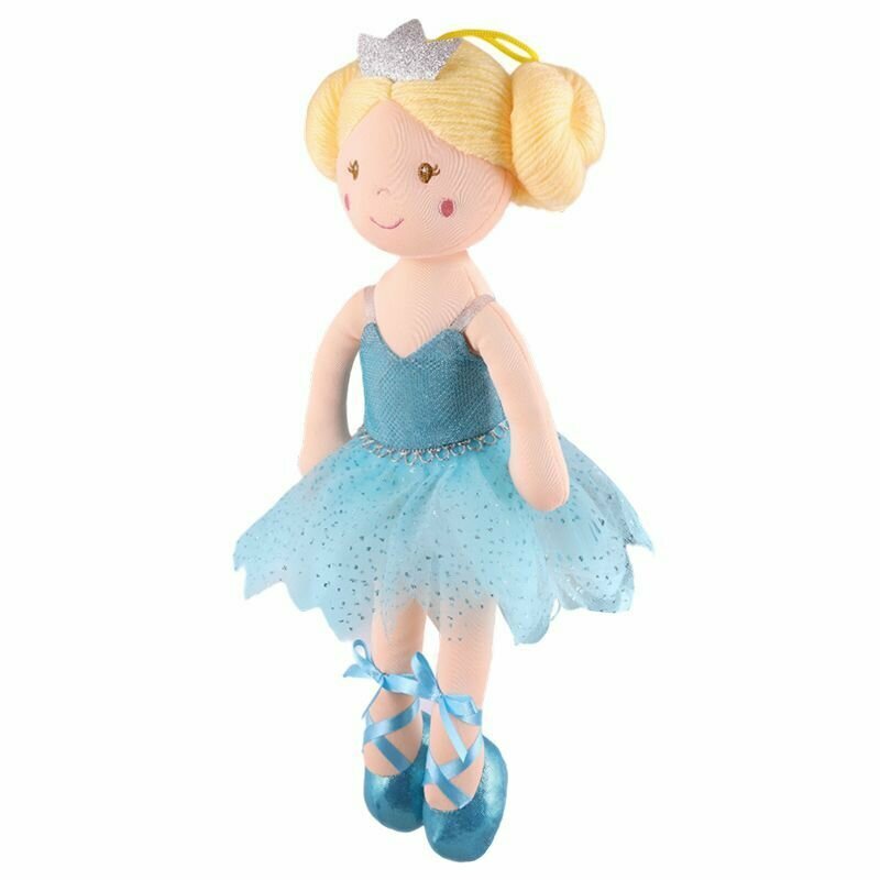 Игрушка для девочек мягкая кукла фея балерина MAXITOYS