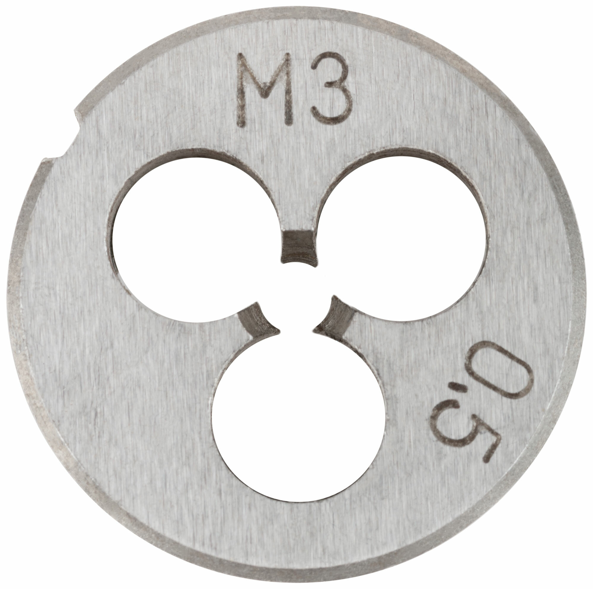 Плашка метрическая 3х0.5 мм