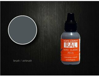 RAL Сланцево-серый. Краски повышенной укрывистости, 18 ml
