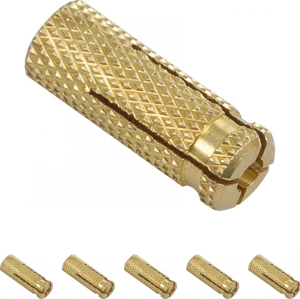 фото Анкер Tech-Krep LAZ забивной латунный M12 (комплект из 5 шт.)