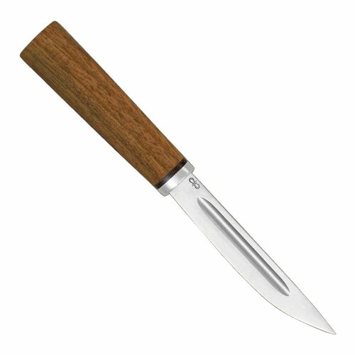 Нож Якут (АИР Златоуст), рукоять орех нож скинер аир златоуст 95х18 рукоять орех
