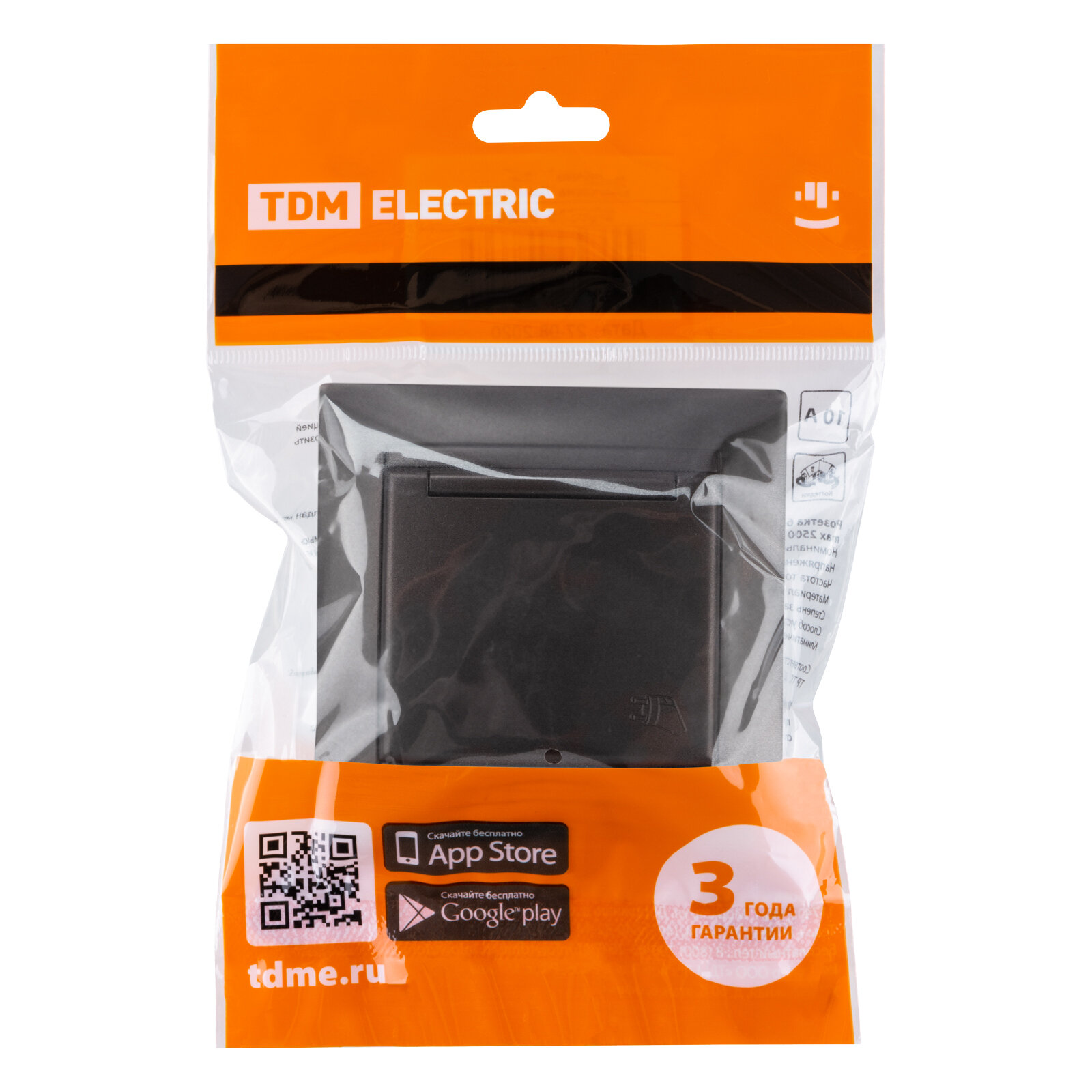 Розетка 2P+PE TDM Electric - фото №6