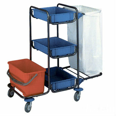 фото Многофункциональная уборочная тележка