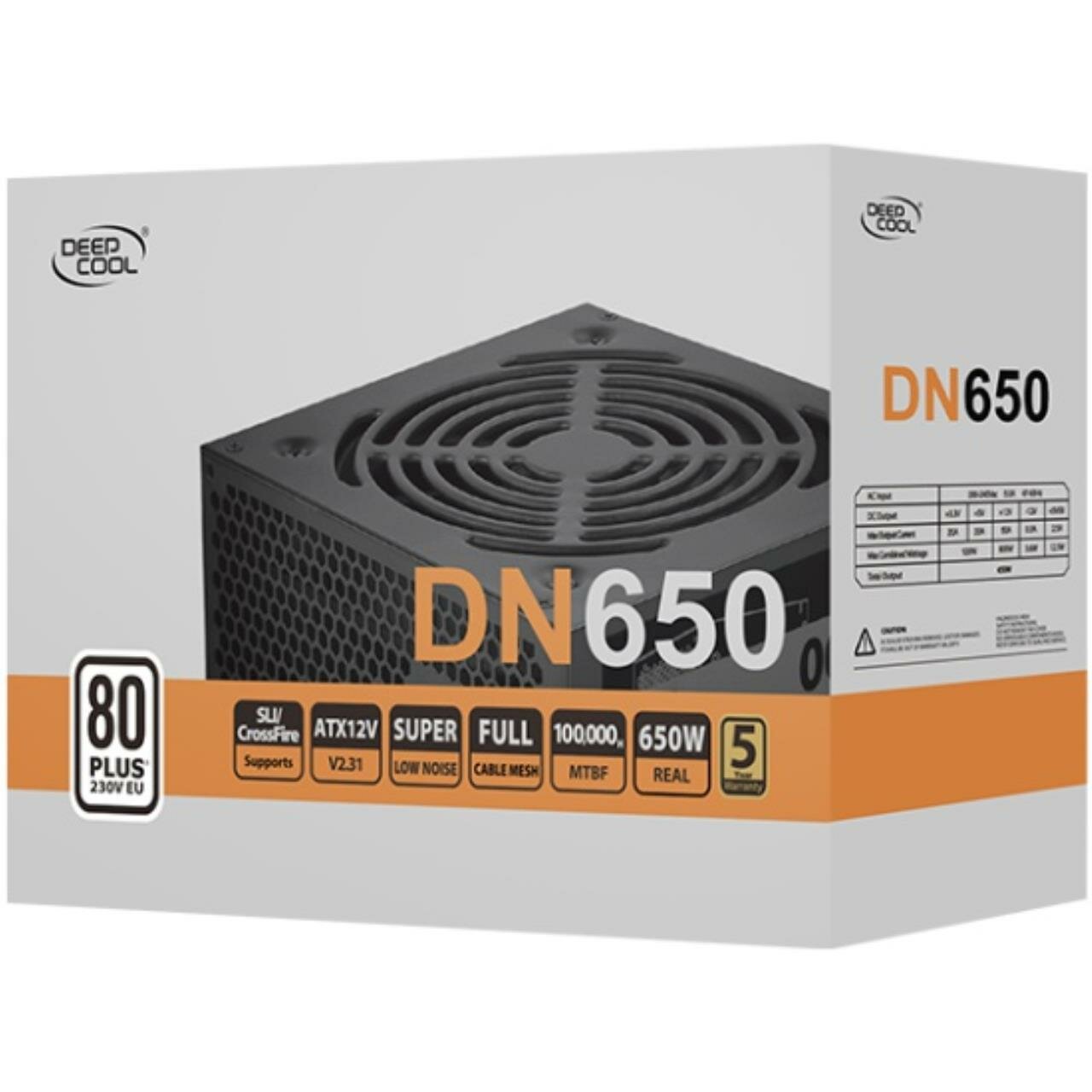 Блок питания DEEPCOOL DN650 [DP-230EU-DN650]