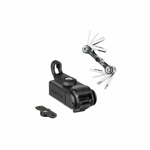бокс для запасной велокамеры topeak ninja mountainbox черный Комплект Topeak Ninja Master + ToolBox T8 (Black)