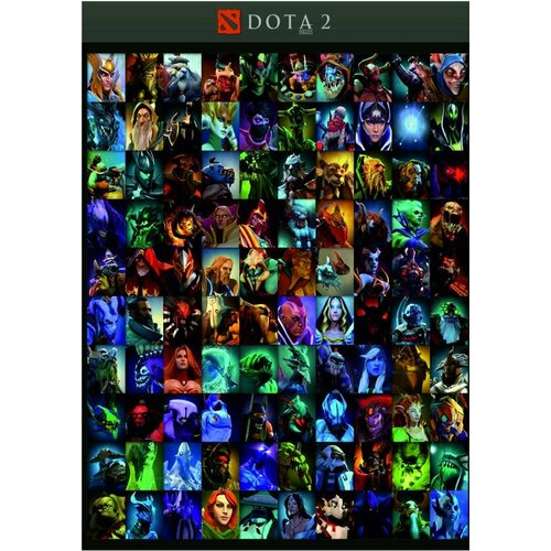 Плакат Dota №6, А1