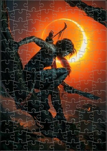 Пазл Расхитительница гробниц, Lara Croft: Tomb Raider №12, А4