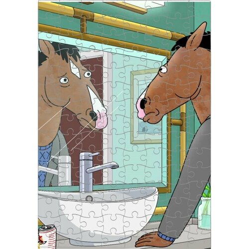 Пазл Конь БоДжек, BoJack Horseman №3, бокс конь боджек bojack horseman 3 товар с нашей картинкой