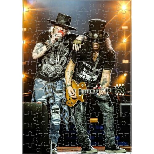 пазл guns n’ roses puzzle chinese democracy Пазл Guns N Roses №8, А4