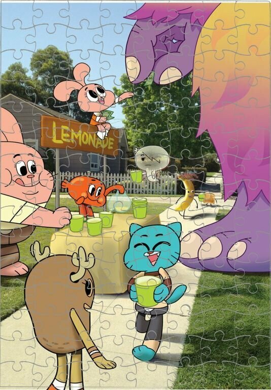 Пазл Удивительный мир Гамбола, The Amazing World of Gumball №9,