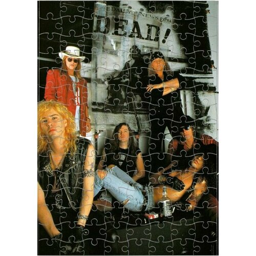 пазл guns n’ roses puzzle chinese democracy Пазл Guns N Roses №9, А3