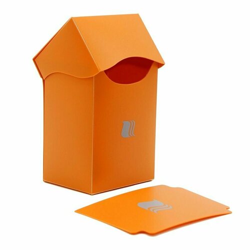 Пластиковая коробочка Blackfire вертикальная (80+ карт) Оранжевый
