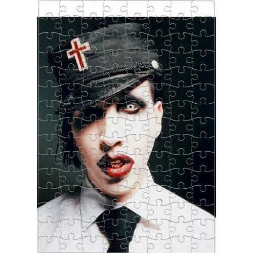 Пазл Marilyn Manson, Мэрилин Мэнсон №3, А3 пазл marilyn manson мэрилин мэнсон 6 а3