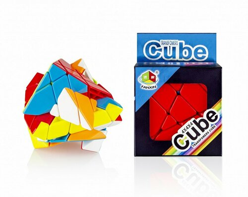 Cube Головоломка Кубик Transfomers cube 65х65см грани в виде геометрических фигур, в коробке