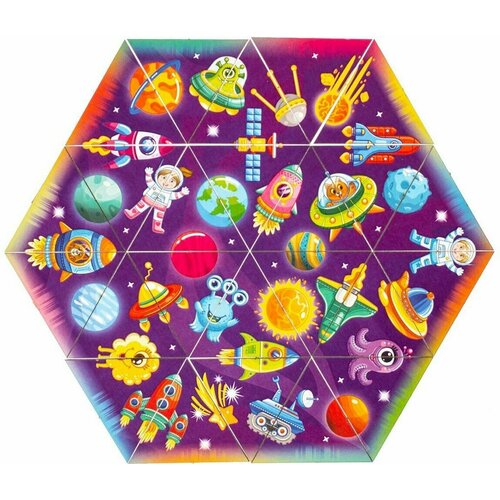 Логическая головоломка Удивительная Вселенная, развивающая игра для детей, деревянный пазл