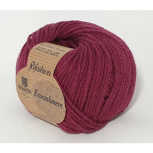 Пряжа Ecocashmere (Bertagna Filati), лиловый - 435, 98% кашемир, 2% шерсть, 2 мотка, 25 г, 75 м.