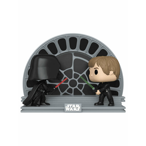 Фигурка Funko POP! Moment Bobble Star Wars Ep 6 RotJ 40th Darth Vader VS Luke Skywalker (612) 70743 фигурка funko pop bobble дарт вейдер без маски darth vader unmasked звёздные войны эпизод 6 возвращения джедая 40 летие star wars e