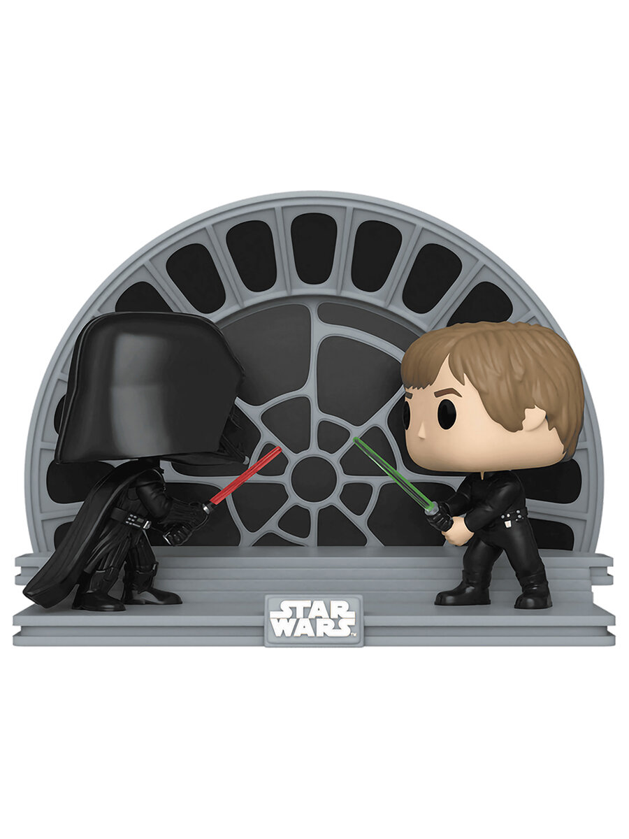 Фигурка Funko POP! Deluxe. Звездные войны: Дарт Вейдер и Люк Скайуокер - фото №1
