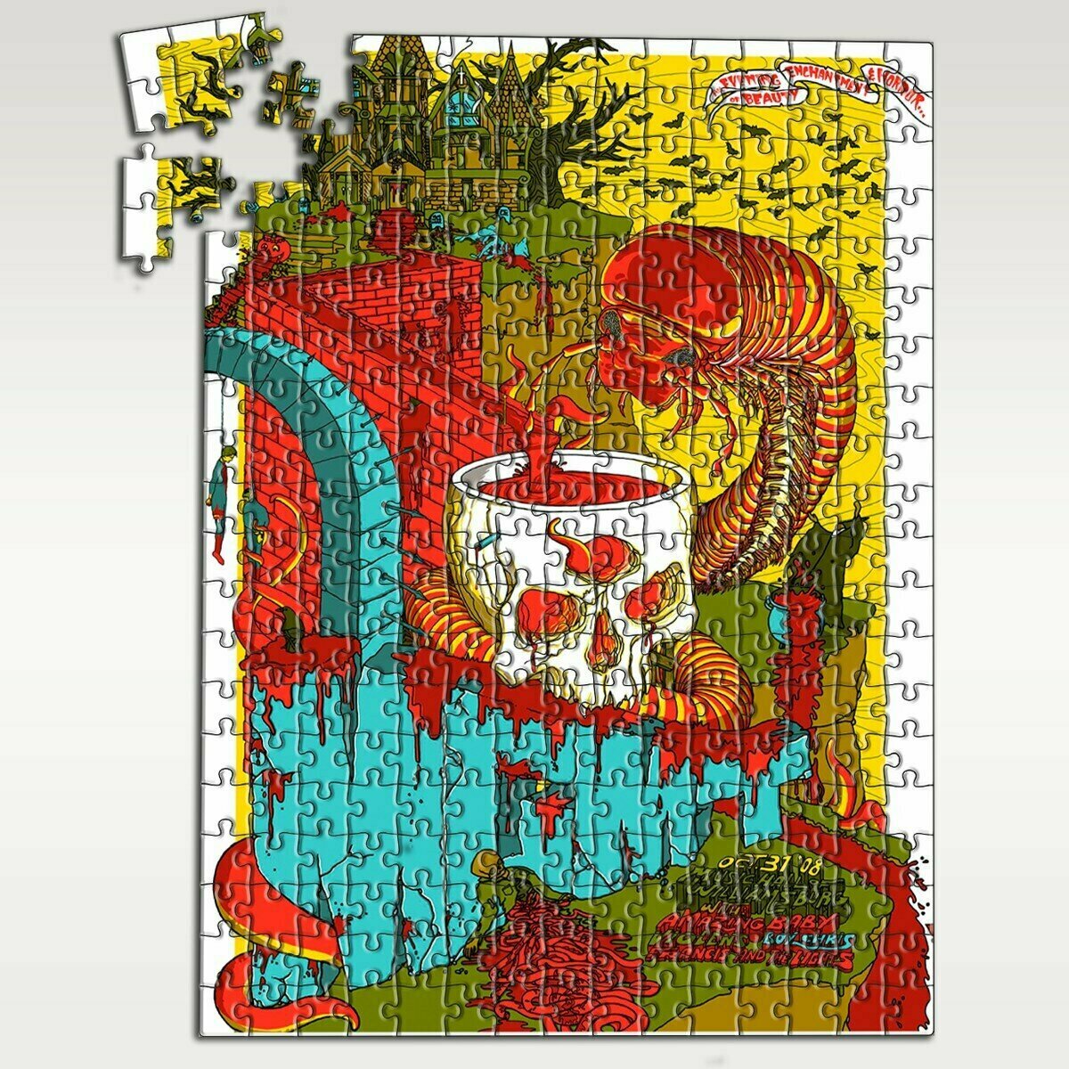 Пазл картонный А3: модель музыка MGMT - 8674 П