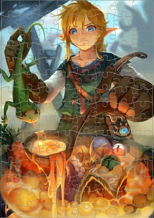 Пазл The Legend of Zelda, Легенда о Зельде №2, А4