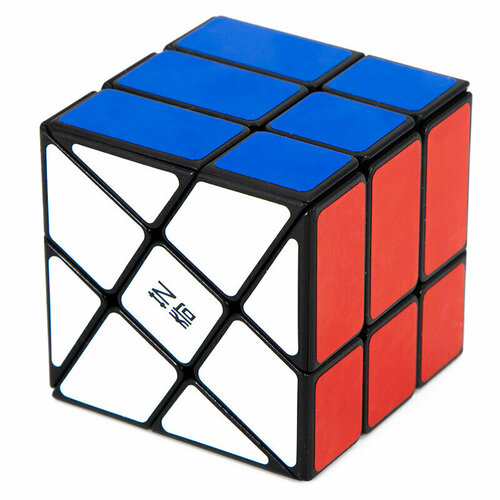 Головоломка QiYi MoFangGe Windmill Cube Куб-мельница Black головоломка qiyi mofangge fluffy cube color