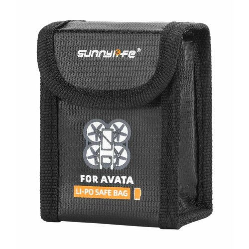 Огнеупорный чехол для аккумуляторов DJI Avata SunnyLife версия для 1-го аккумулятора