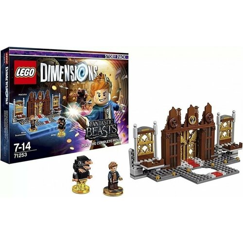 LEGO Dimensions Story Pack - Fantastic Beasts (MACUSA, Newt Scamander, Niffler) волшебная палочка ньюта саламандера