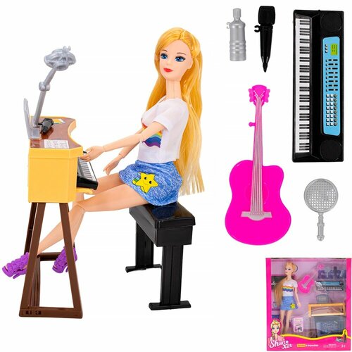 Кукла КНР 29 см, с аксессуарами, в коробке (2061362) кукла со стиральной машиной и аксессуарами в коробке 29 см