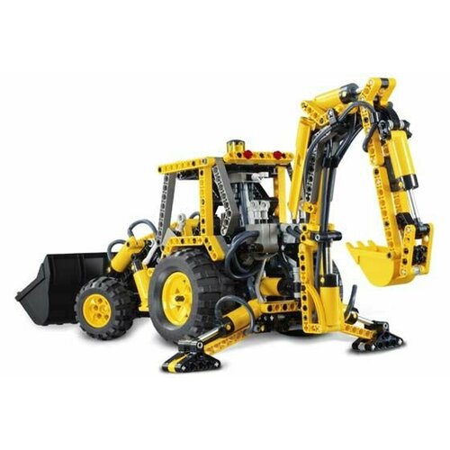 Конструктор LEGO Technic 8455 Backhoe Loader генератор 714 40476 для экскаватора погрузчика 2cx 3cx 4cx j c b 524 525 530 540