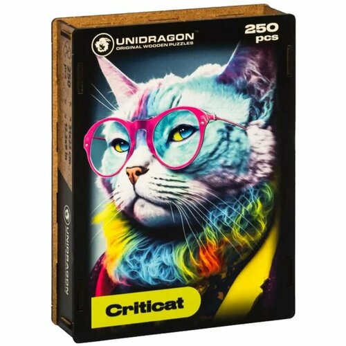 Деревянный пазл Criticat