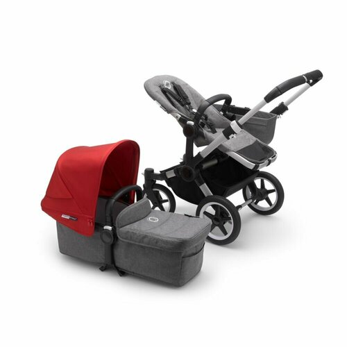 Коляска 2 в1 Bugaboo mono Donkey 3 Alu/GM/RD в/к 180110ZW05/180121GM02/180311RD03