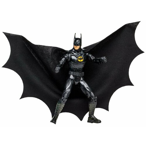 Подвижная фигурка McFarlane Toys: Бэтмен Майкл Китон (Batman Michael Keaton) Мультивселенная ДиСи Флэш (DC Multiverse The Flash) (6155228) 18 см фигурка бэтмен флэш 2023 batman flash подвижная кисти подставка 18 см