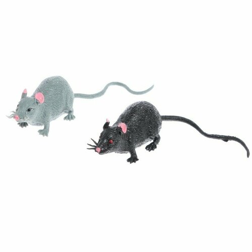 Фигурка животного тянущаяся «Мышка», микс, уценка