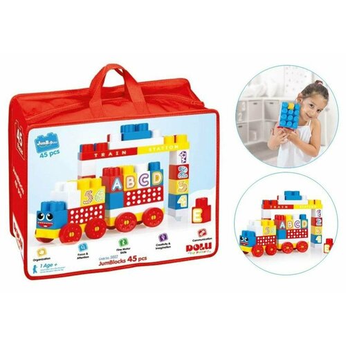 Конструктор Dolu Mega Blocks, 45 деталей, в сумке (5027)