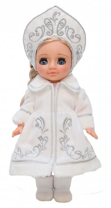 Ася Снегурочка Весна, 26 см кукла пластмассовая