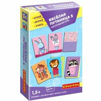 Головоломка для развития ребенка весёлая путаница 3 от Bondibon.;
На ярких иллюстрированных карточках изображены рисунки различных животных,  ...