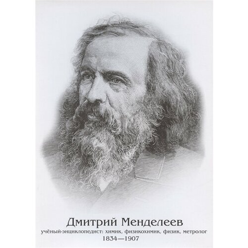 Плакат Дмитрий Менделеев
